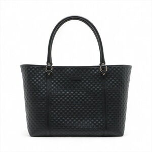 Gucci Guccissima Leather Tote Bag Black